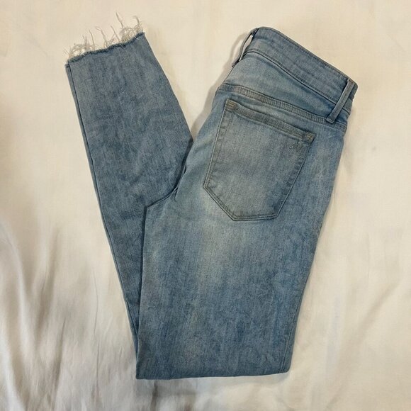 Sam Edelman The Kitten Mid-Rise Skinny Ankle Light Wash Jeans | Size 27 - Picture 5 of 5